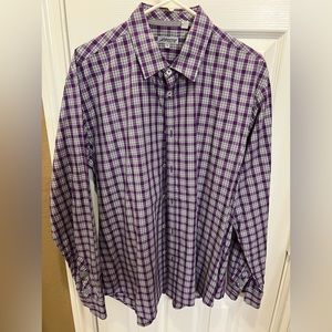 Jeremy Argyle purple casual button down shirt